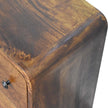 Mini Curved Chestnut Chest