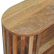 Side view of the Ariella cabinet showing its Japanese-inspired design