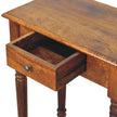 Chestnut Turned Leg Writing Desk