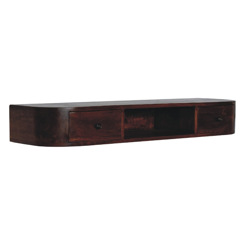 Lunar 2 Drawer Wall Mounted Console