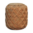 Jute Fiber Footstool Large Pattern