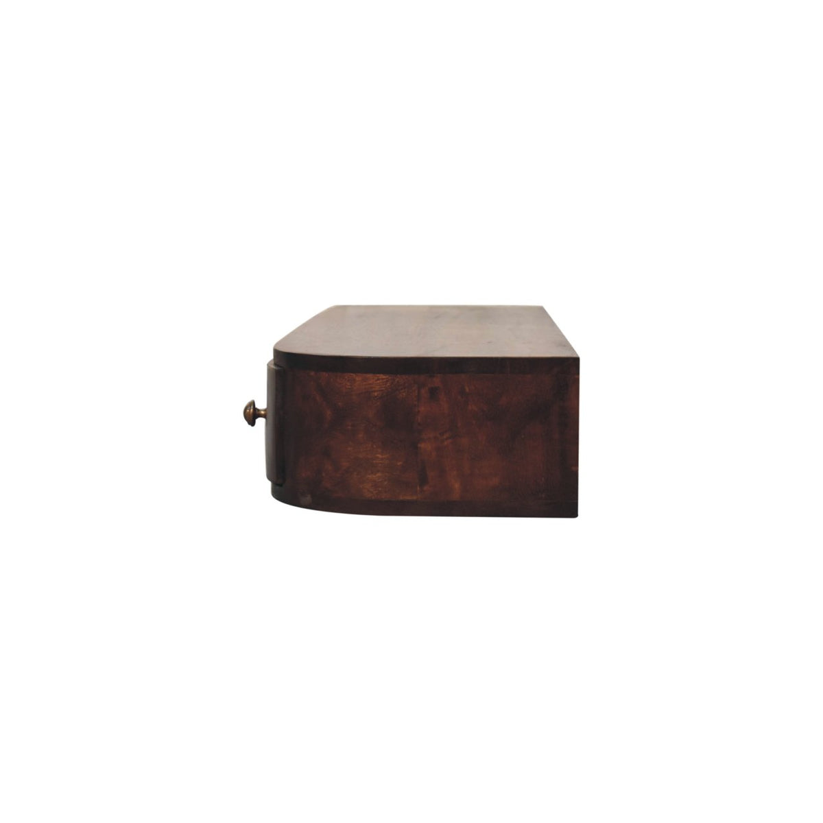 Lunar 2 Drawer Wall Mounted Chestnut Console