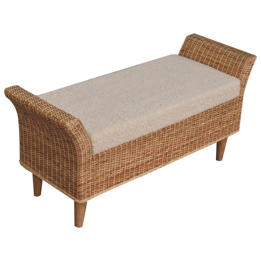 Riviera Woven Bench