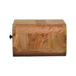 Avora Mini Wall-Mounted Oak-ish 1 Drawer Nightstand
