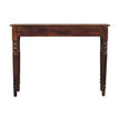 Turned Legs 3 Drawer Chestnut Console