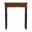 Turned Legs 1 Drawer Chestnut Console