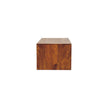 Lunar 2 Drawer Chestnut Wall Mounted Media Unit