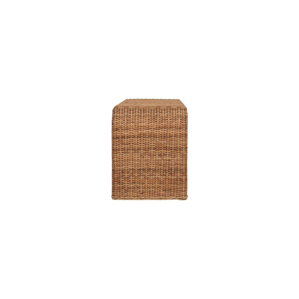 Rattan Weave Bench