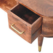 Valenza Curved Media Console