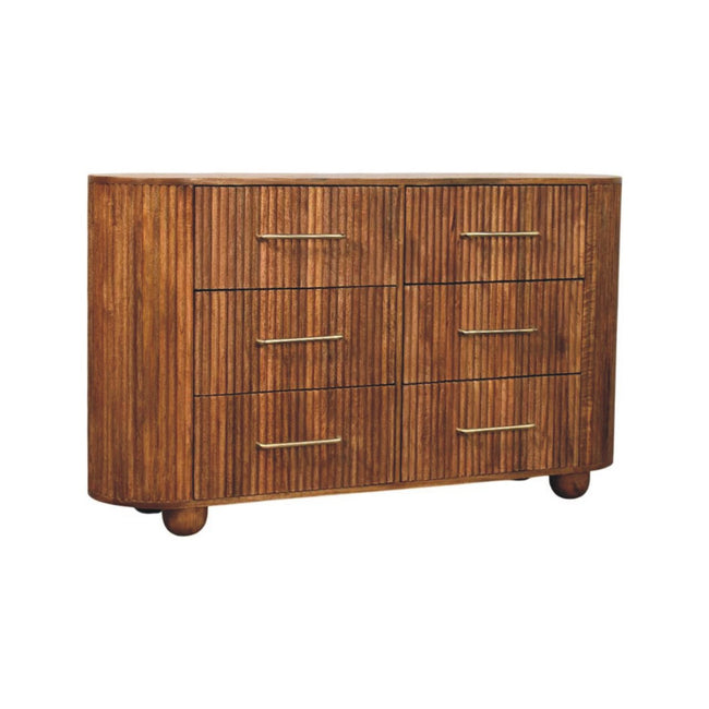 Ridgefront Chest - Amber Oak