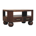 Sphere Leg Coffee Table