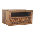 Cadiz Carved Slot-Drawer Bedside