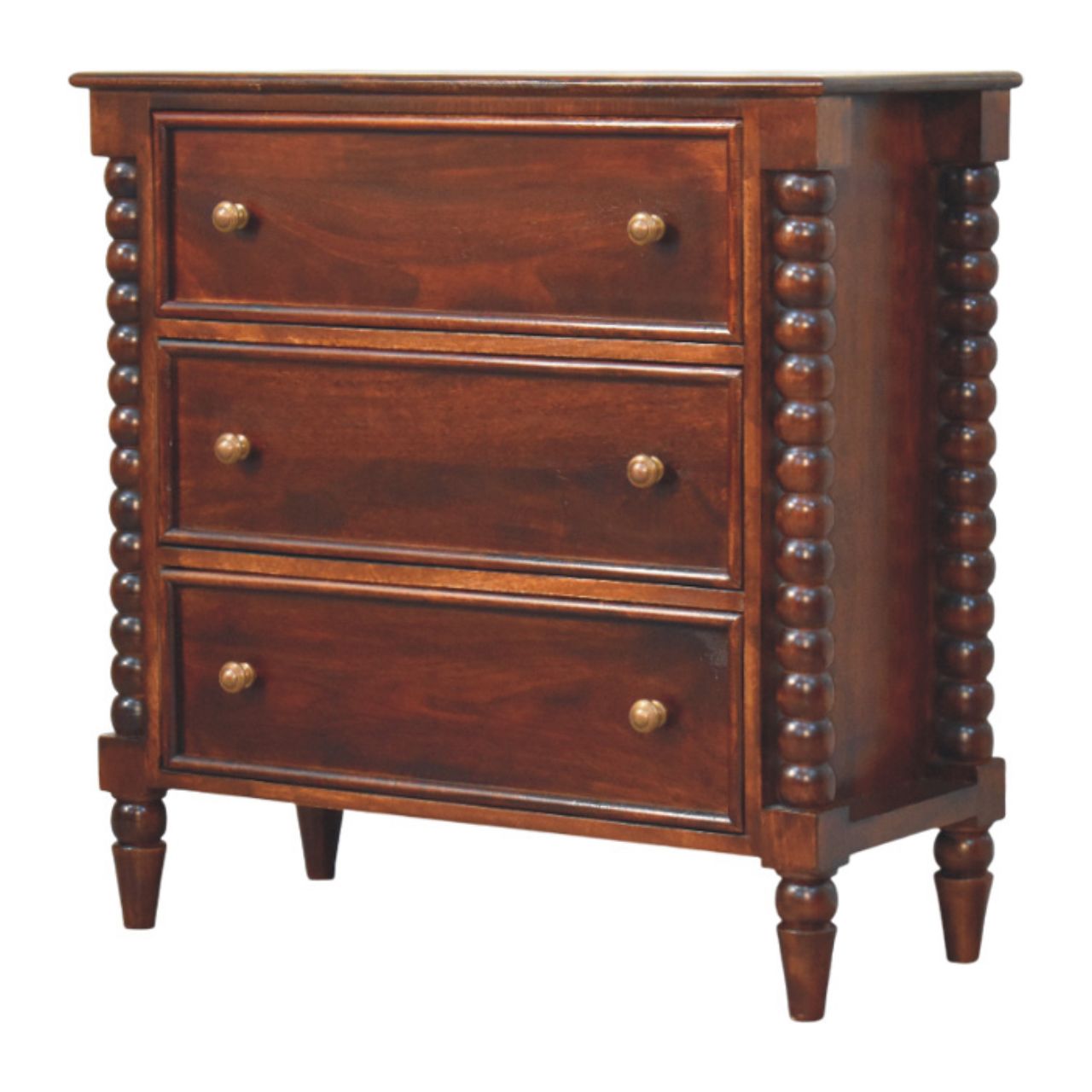 Spindle Winewood Chest