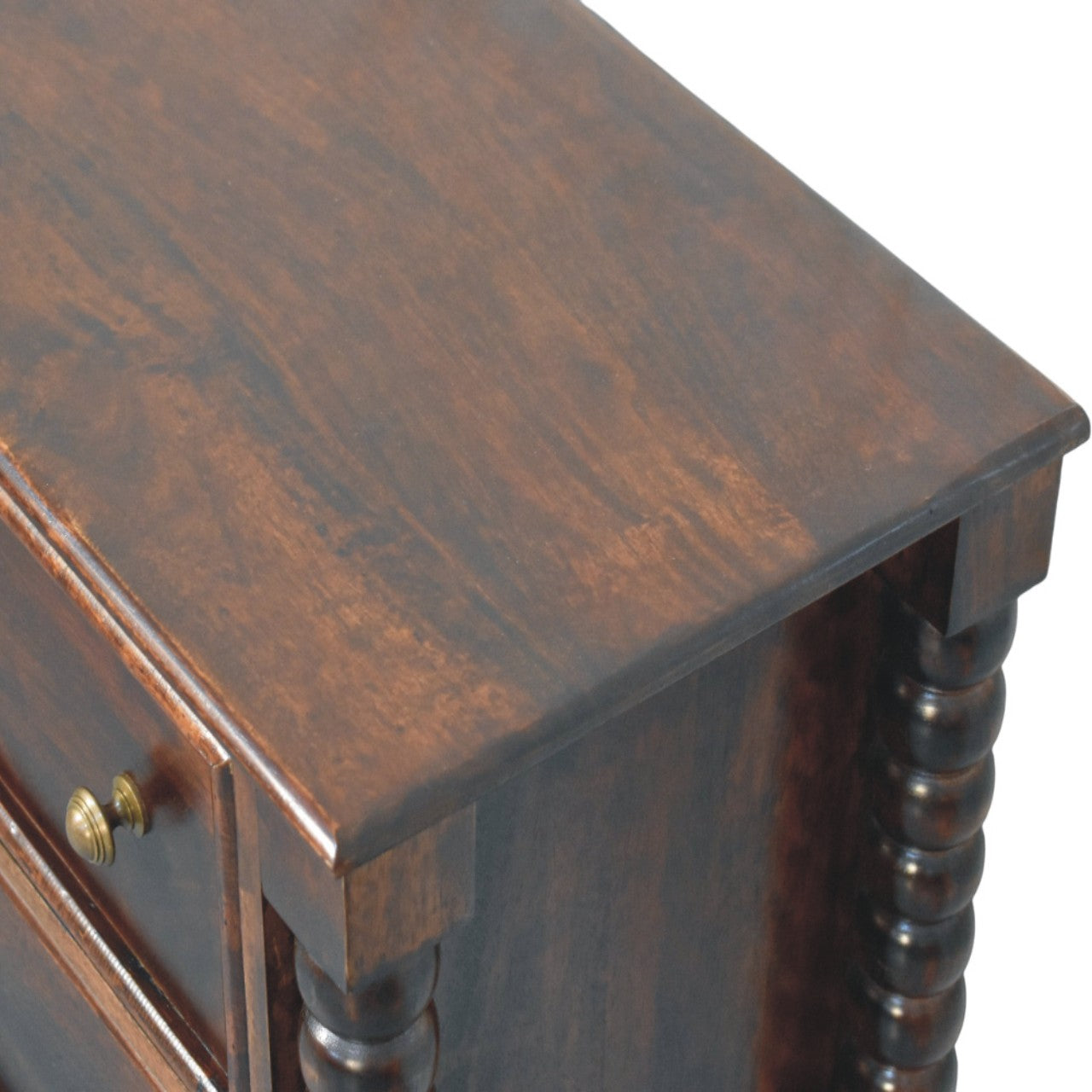 Spindle Winewood Chest