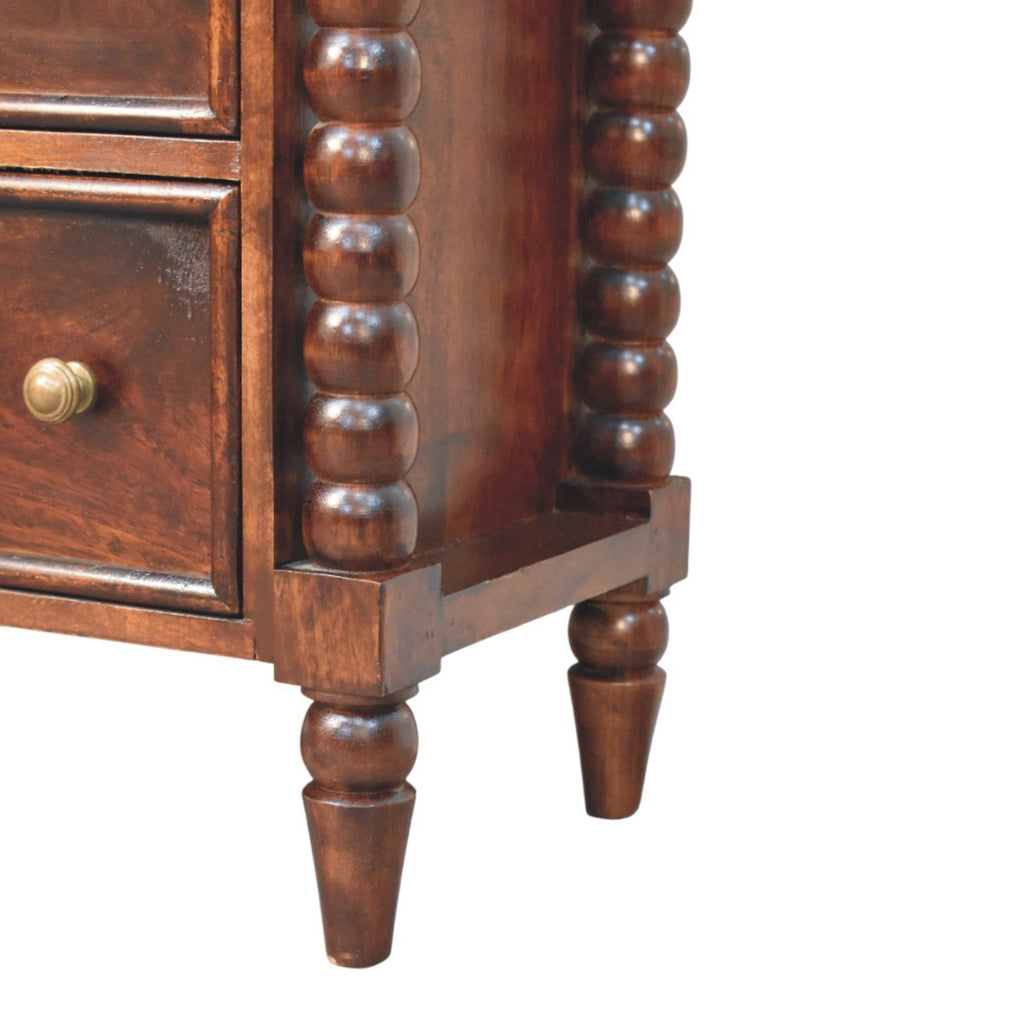 Spindle Winewood Chest