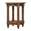 Spindle Round Side Table