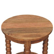 Spindle Round Side Table