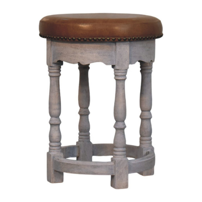 Rustic Charm Stool