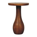 Curved Base Side Table