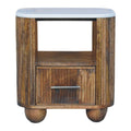 Beaumont Marble Bedside