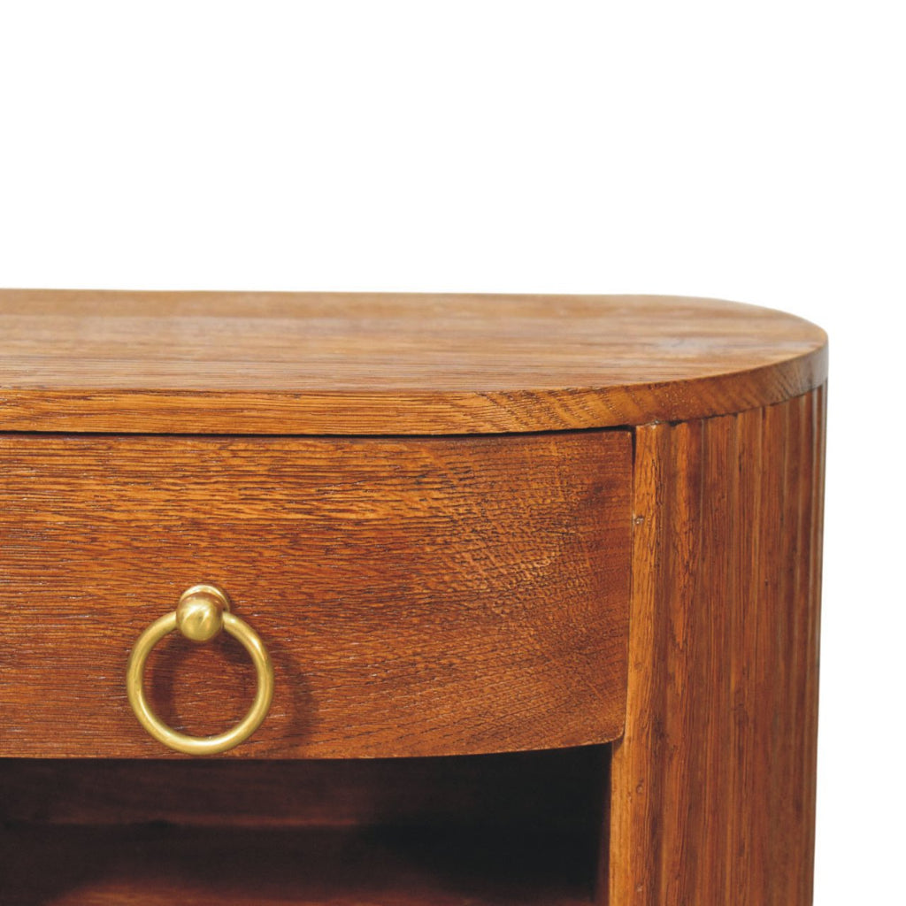 Oval Wall Nightstand