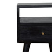 Mini Ash Black Bedside