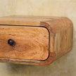 Avora Mini Wall-Mounted Oak-ish 1 Drawer Nightstand