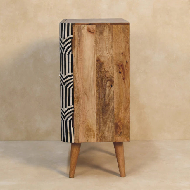 Edessa Bone Inlay Cabinet