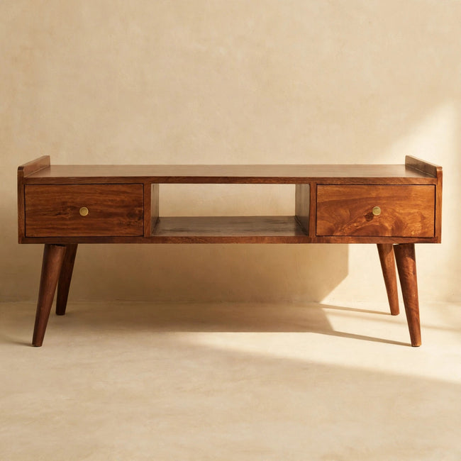 Elevated Chestnut Media Unit