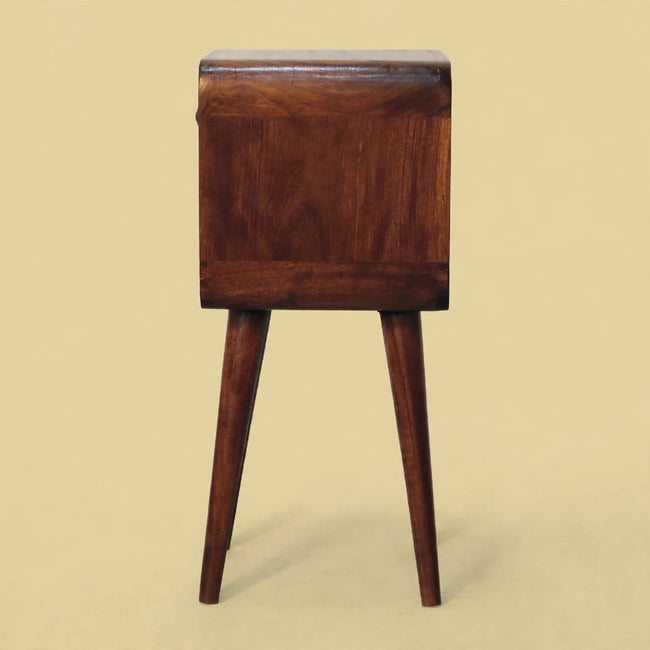 Mini Chestnut Curve Lower Bedside