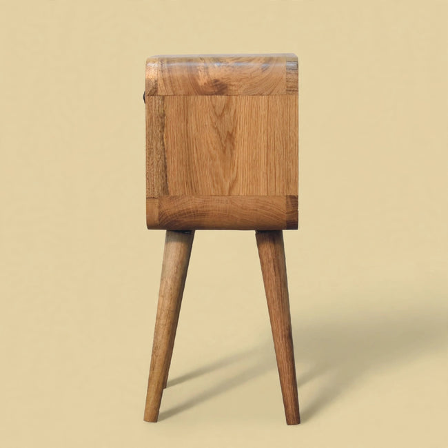 Mini Oak-ish Curve Lower Bedside