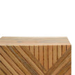 Lille 2 Drawer Oak-ish Bedside