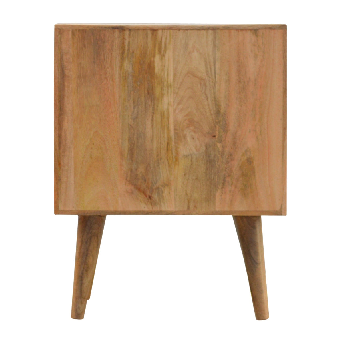 Lille 2 Drawer Oak-ish Bedside