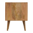 Lille 2 Drawer Oak-ish Bedside