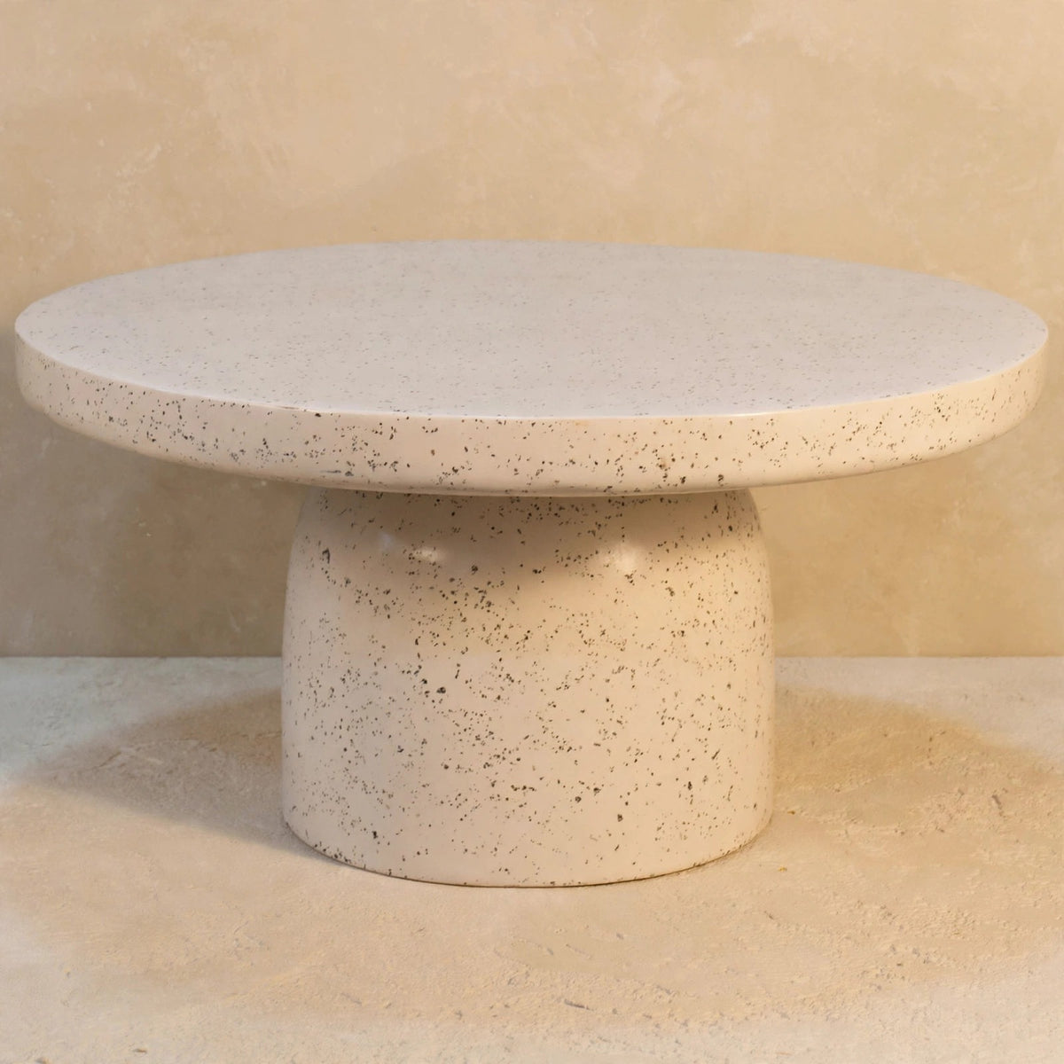 Serenity coffee table in a living room with sofa seating nearby